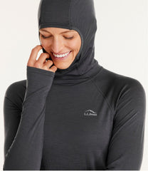 L.L.Bean Online | Women's Cresta Wool Ultralight 150 Base Layer, Hoodie