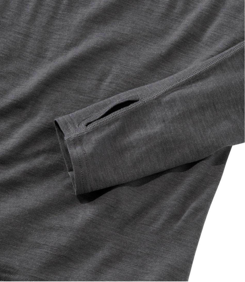 L.L.Bean Online | Women's Cresta Wool Ultralight 150 Base Layer, Hoodie