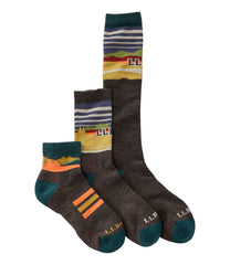 L.L.Bean Sale | Adults' Katahdin Over the Calf Hiker Socks, Mountain
