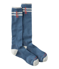 L.L.Bean For Sale | Adults' Katahdin Over the Calf Hiker Socks, Mountain Stripe