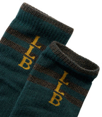 L.L.Bean For Sale | Adults' Katahdin Over the Calf Hiker Socks, Mountain Stripe