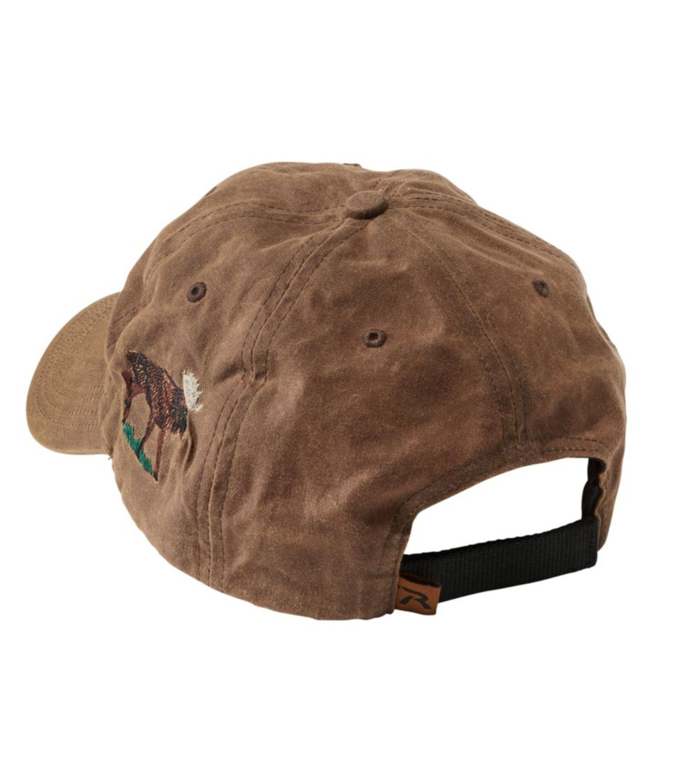L.L.Bean On Sale | Adults' MIF&W Waxcloth Hat, Moose