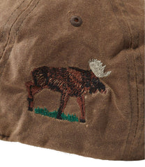 L.L.Bean On Sale | Adults' MIF&W Waxcloth Hat, Moose