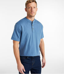 L.L.Bean US | Men's Carefree Unshrinkable Tee, Traditional Fit, Henley