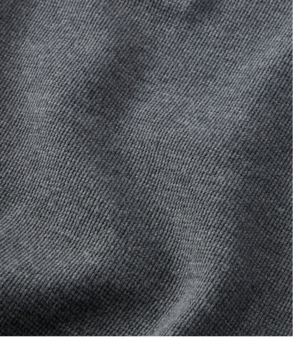 L.L.Bean Online | Men's Unshrinkable Mini-Waffle Henley, Long-Sleeve Traditional Fit