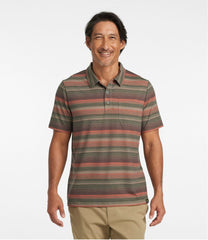 L.L.Bean On Sale | Men's Everyday SunSmart® Polo 2.0, Short-Sleeve Stripe