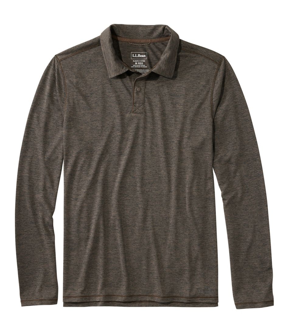 L.L.Bean On Sale | Men's Ultralight Adventure Polo, Long-Sleeve