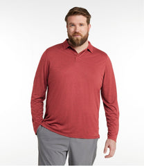 L.L.Bean On Sale | Men's Ultralight Adventure Polo, Long-Sleeve