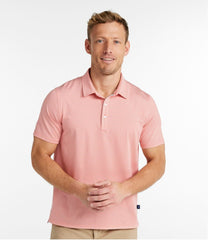 L.L.Bean Outlet | Men's Comfort Stretch Performance® Party Polo, Slightly Fitted, Short-Sleeve, Stripe