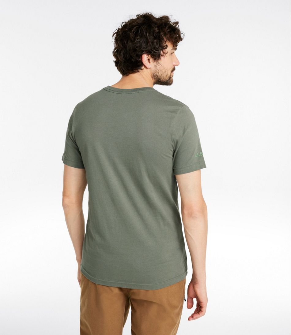 L.L.Bean Sale | Men's Maine Inland Fisheries and Wildlife Tee, White-Tailed Deer