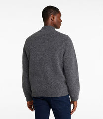 L.L.Bean For Sale | Men's Classic Ragg Wool Sweater, Full-Zip Flannel-Lined