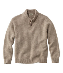 L.L.Bean US | Men's Classic Ragg Wool Sweater, Henley