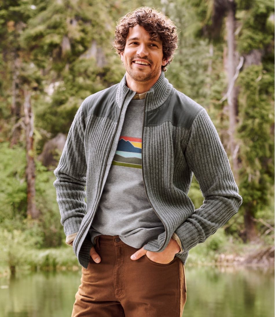 L.L.Bean Discount | Men's Commando Sweater, Full-Zip