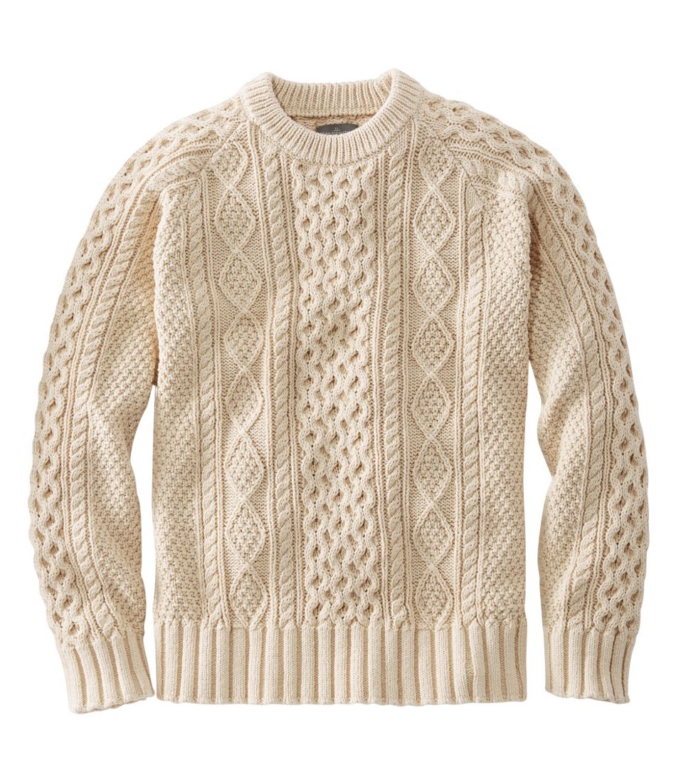 L.L.Bean Outlet | Men's Signature Cotton Fisherman Sweater