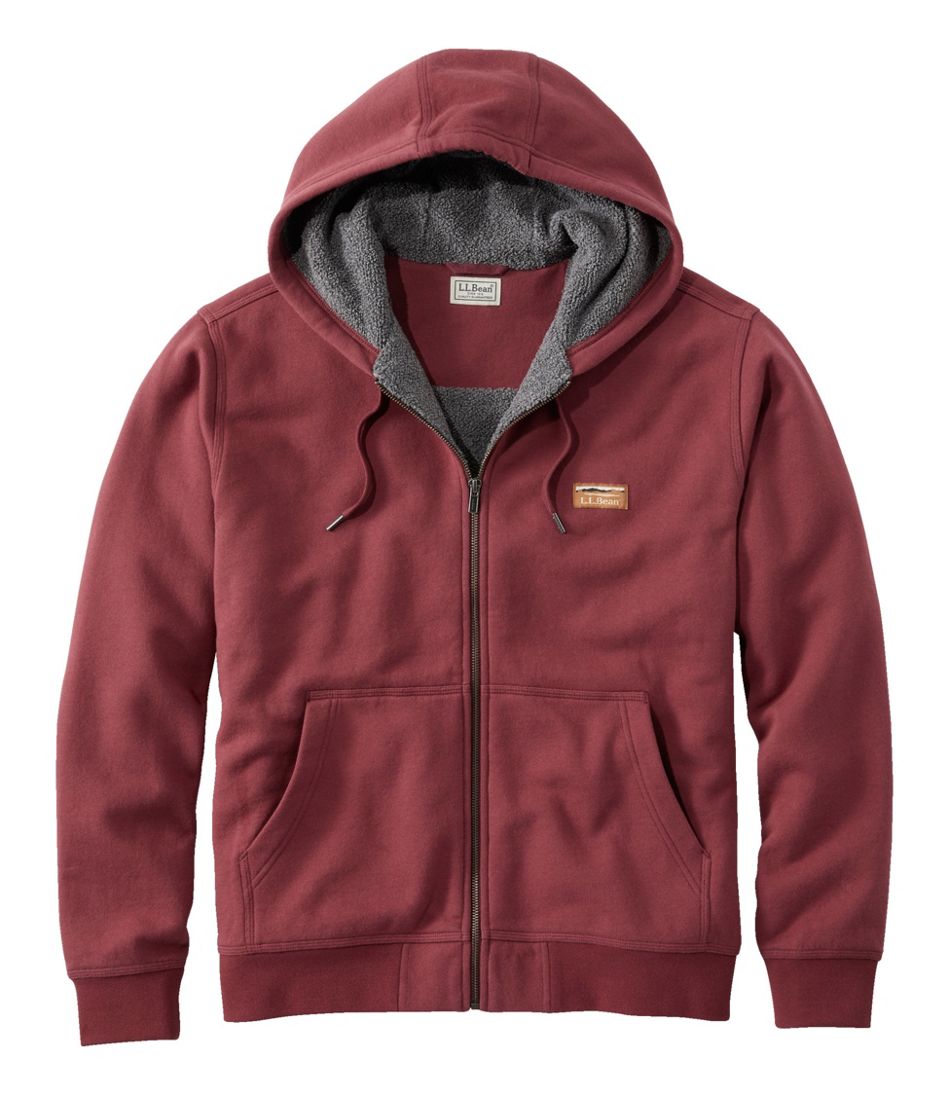 L.L.Bean On Sale | Men's Katahdin Iron Works® Hooded Sweatshirt, Fleece-Lined