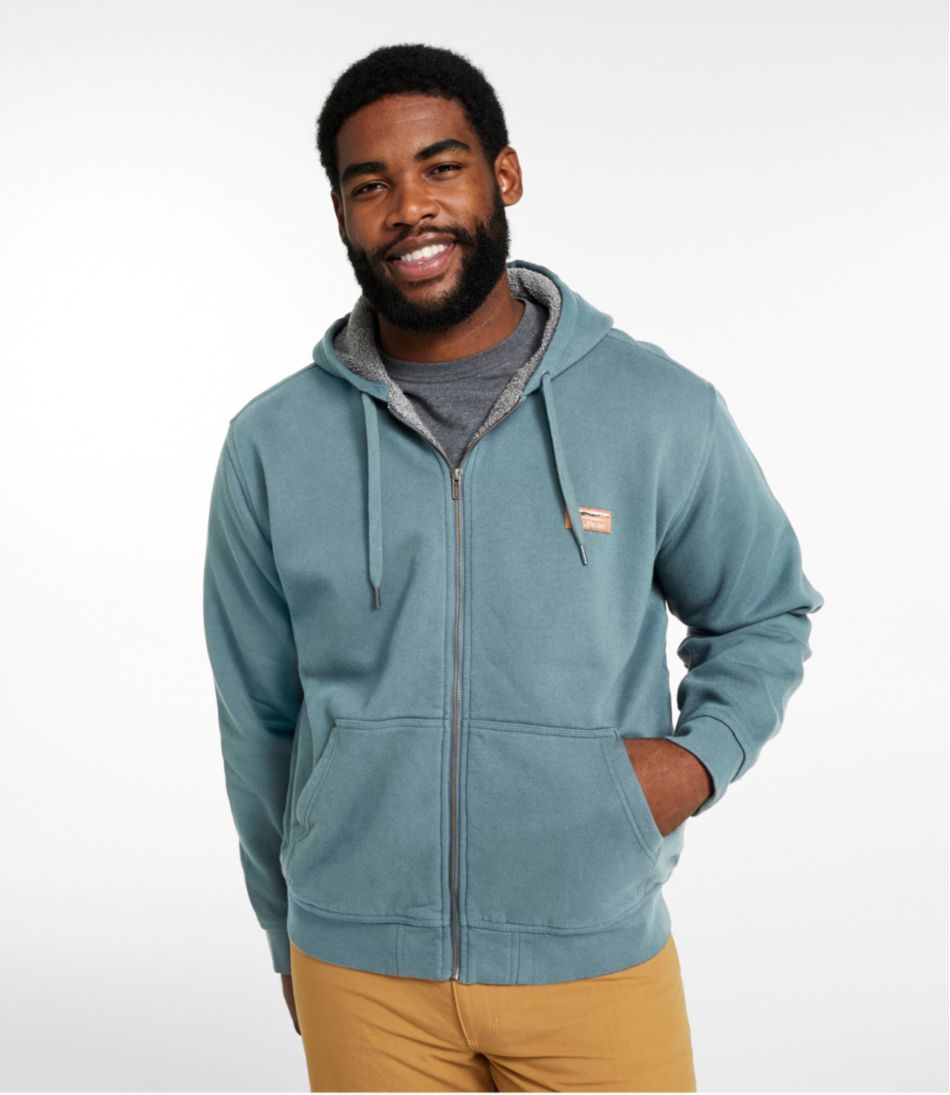 L.L.Bean On Sale | Men's Katahdin Iron Works® Hooded Sweatshirt, Fleece-Lined