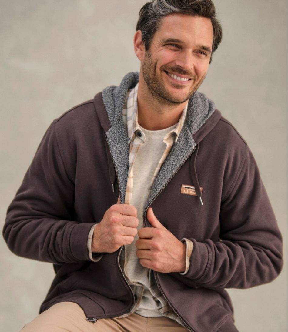 L.L.Bean On Sale | Men's Katahdin Iron Works® Hooded Sweatshirt, Fleece-Lined