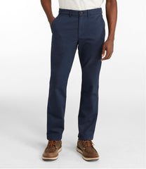 L.L.Bean Discount | Men's Lakewashed® Stretch Khakis, Standard Athletic Fit, Tapered Leg