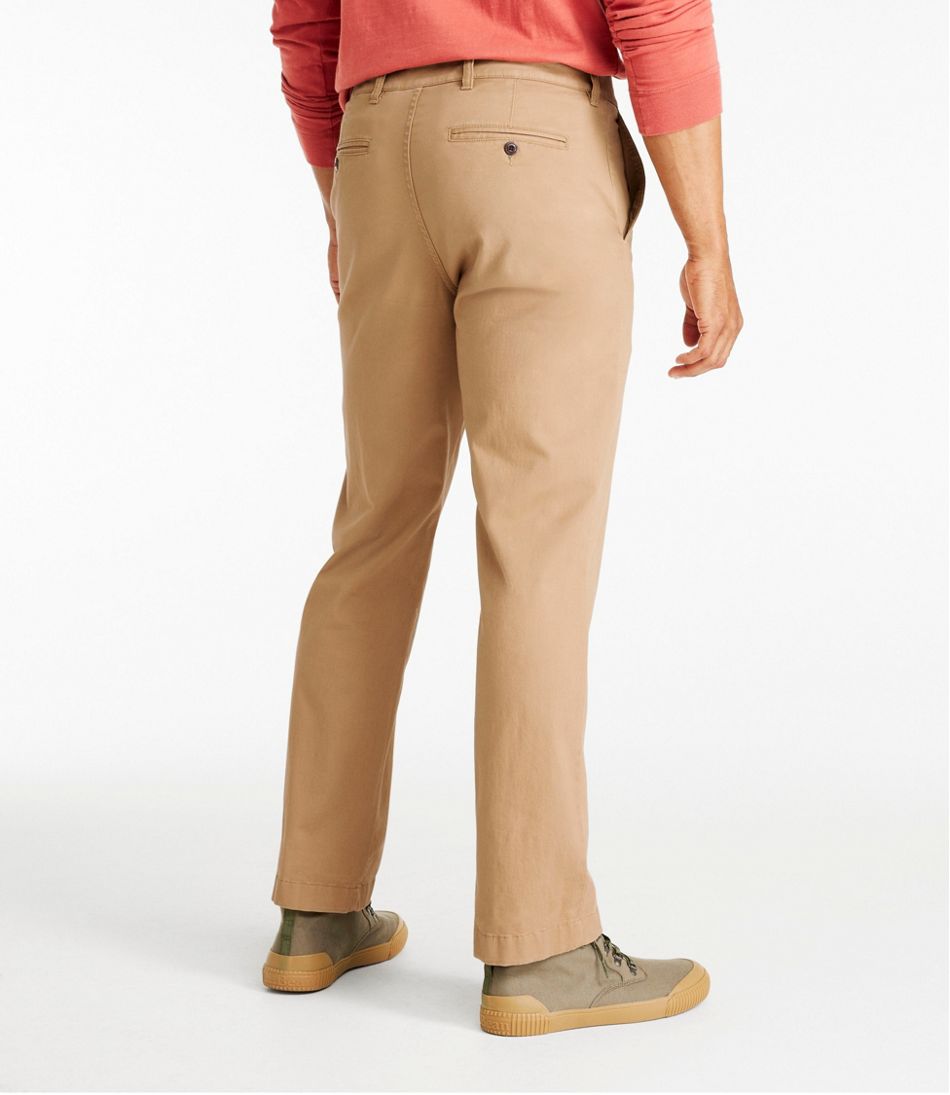 L.L.Bean On Sale | Men's Lakewashed® Stretch Khakis, Standard Fit, Straight Leg