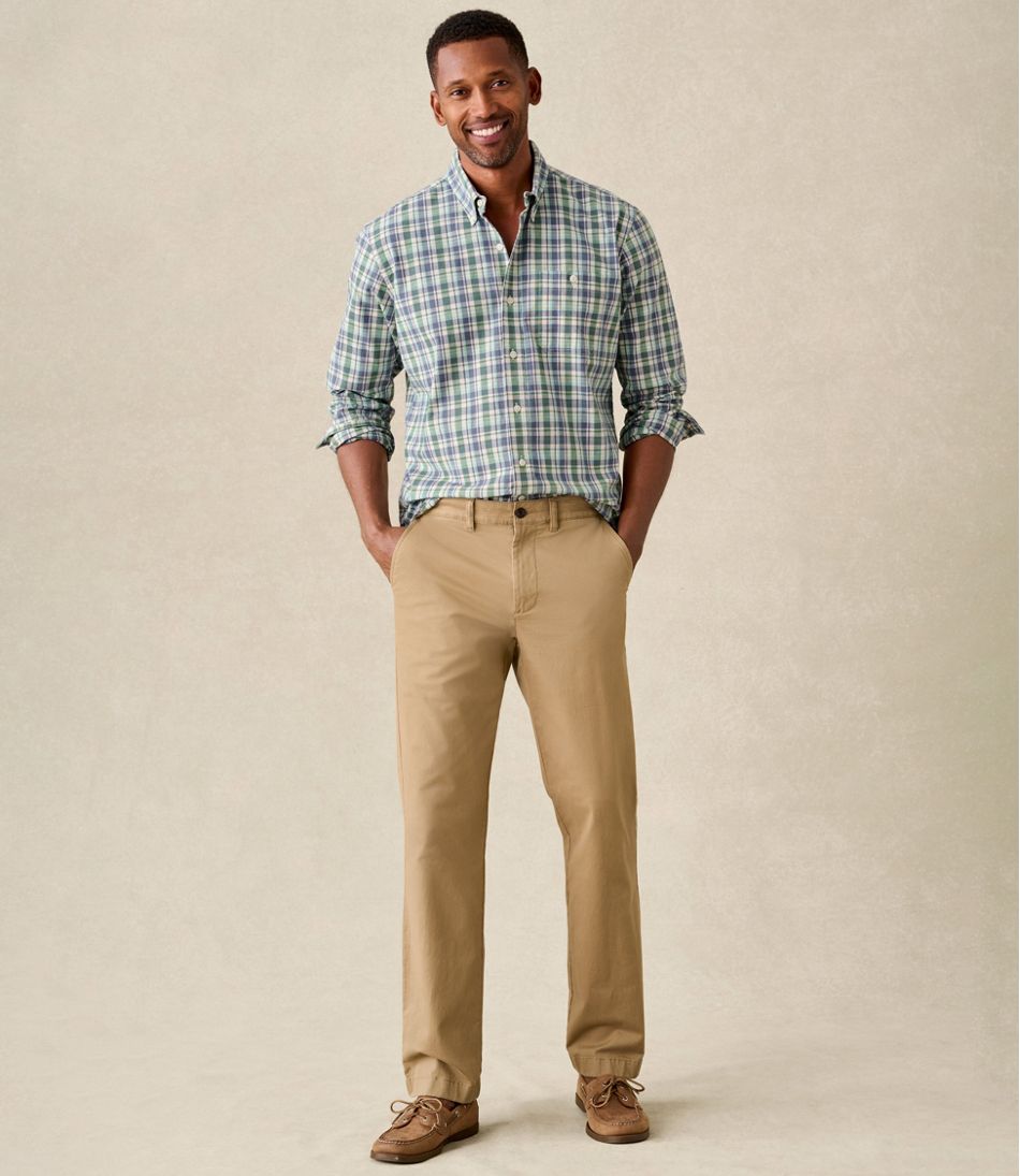 L.L.Bean On Sale | Men's Lakewashed® Stretch Khakis, Standard Fit, Straight Leg