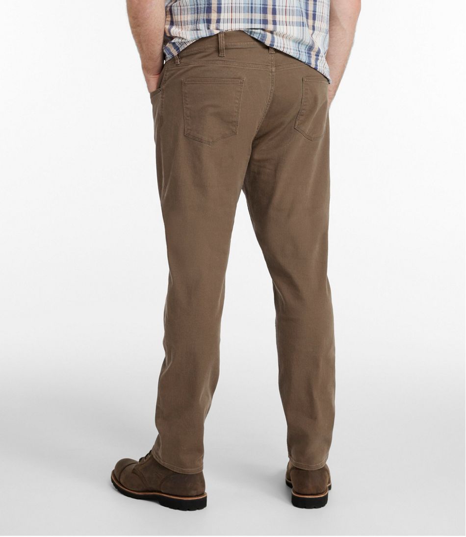 L.L.Bean Outlet | Men's Signature Northwoods Slub Twill Pants, Classic Fit, Tapered Leg