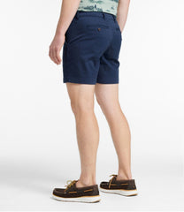 L.L.Bean Sale | Men's Lakewashed® Stretch Khaki Shorts, 6"