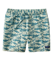L.L.Bean Outlet | Men's Vacationland Stretch Swim Trunks, Print, 6"