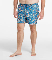 L.L.Bean Outlet | Men's Vacationland Stretch Swim Trunks, Print, 6"