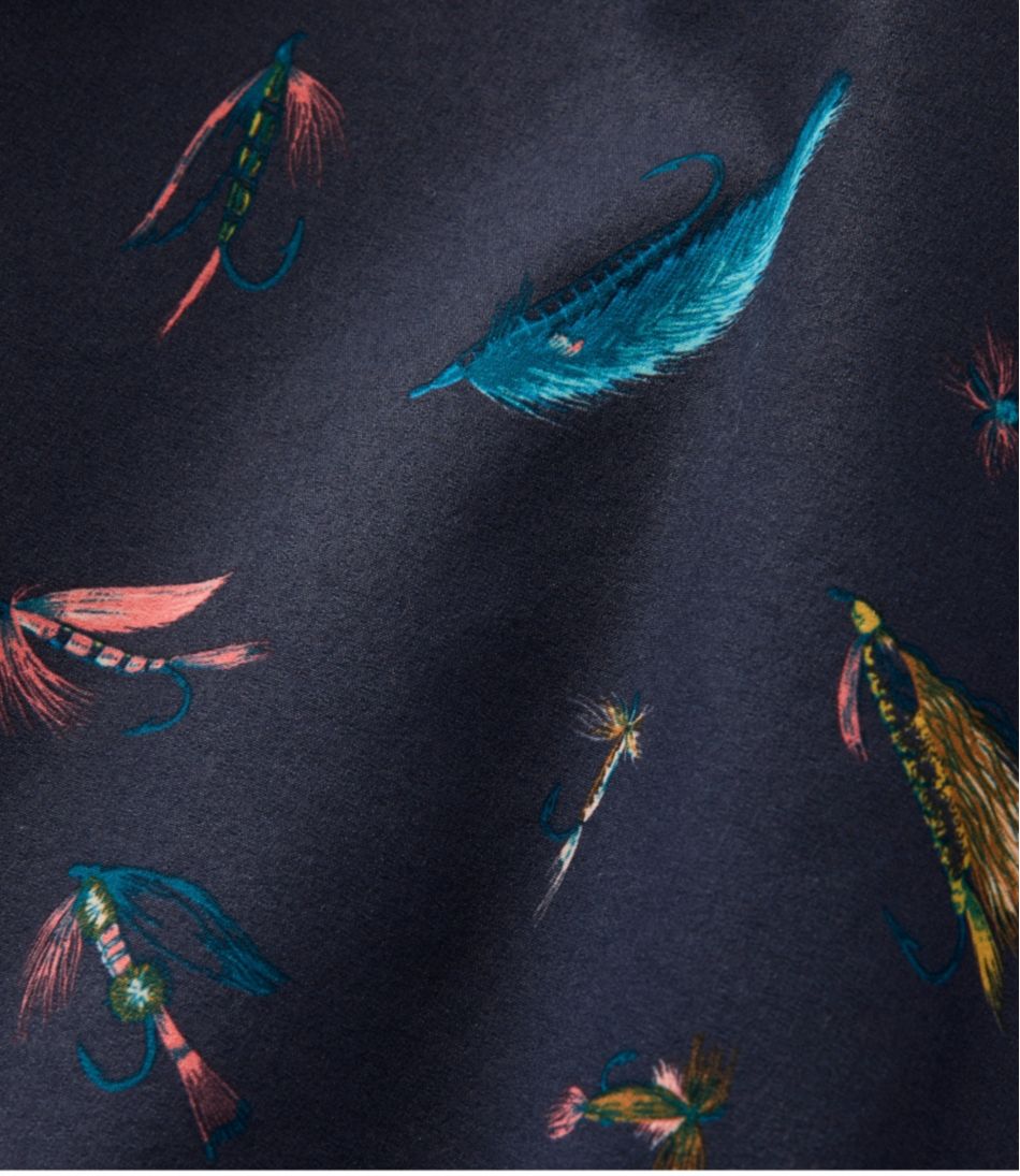 L.L.Bean Outlet | Men's Vacationland Stretch Swim Trunks, Print, 6"