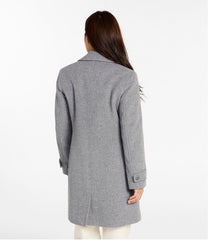 L.L.Bean New | Women's Classic Lambswool Polo Coat, Three-Quarter Length