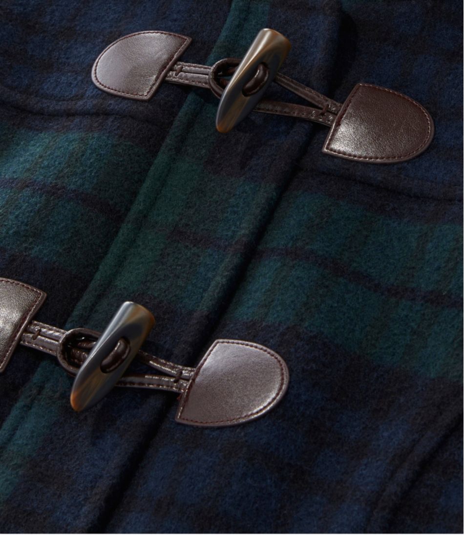 L.L.Bean New | Women's Classic Lambswool Duffel Coat, Pattern