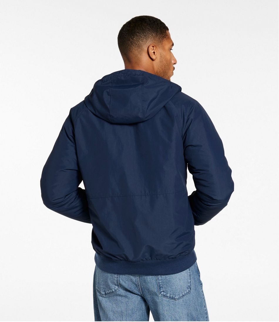 L.L.Bean | Men's Insulated 3-Season Bomber Hooded Jacket