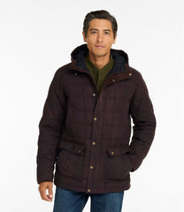 L.L.Bean Outlet | Men's Upcountry Waxed Down Hooded Jacket