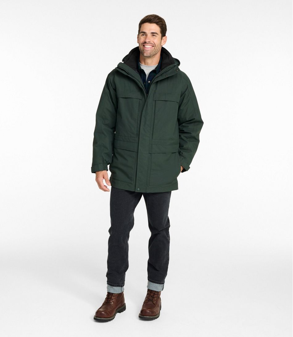 L.L.Bean On Sale | Men's Maine Warden's 3-in-1 Parka with GORE-TEX