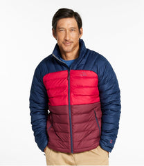 L.L.Bean On Sale | Men's Bean's Down Jacket, Colorblock