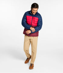 L.L.Bean On Sale | Men's Bean's Down Jacket, Colorblock