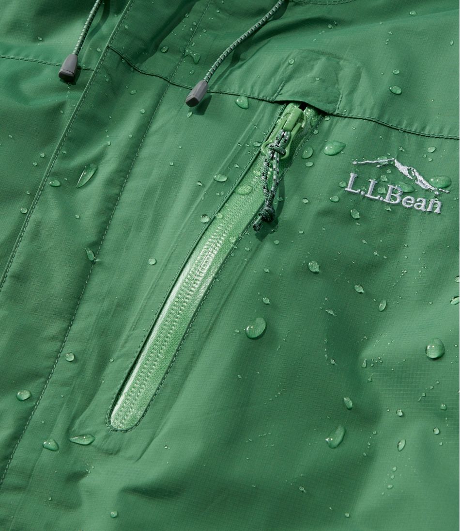 L.L.Bean Online | Men's Trail Model Rain Jacket, Fleece-Lined