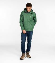 L.L.Bean Online | Men's Trail Model Rain Jacket, Fleece-Lined