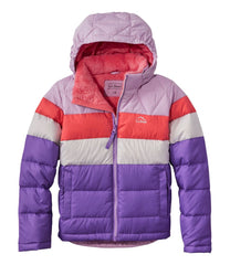 L.L.Bean US | Kids' Bean's Down Jacket, Colorblock