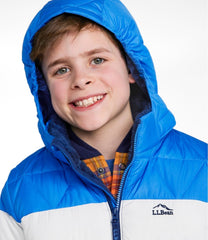 L.L.Bean US | Kids' Bean's Down Jacket, Colorblock