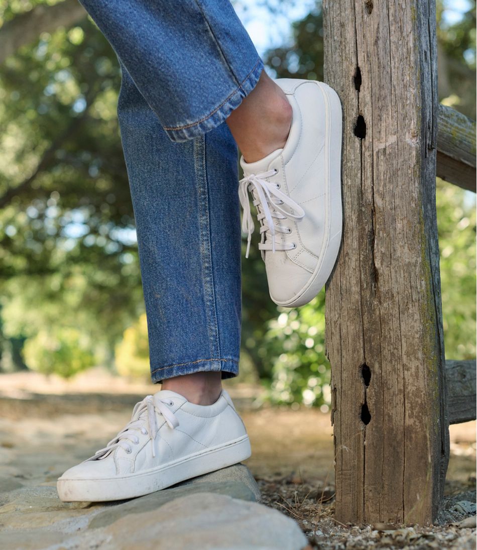 L.L.Bean Discount | Women's Eco Bay Oxfords, Full-Grain Leather
