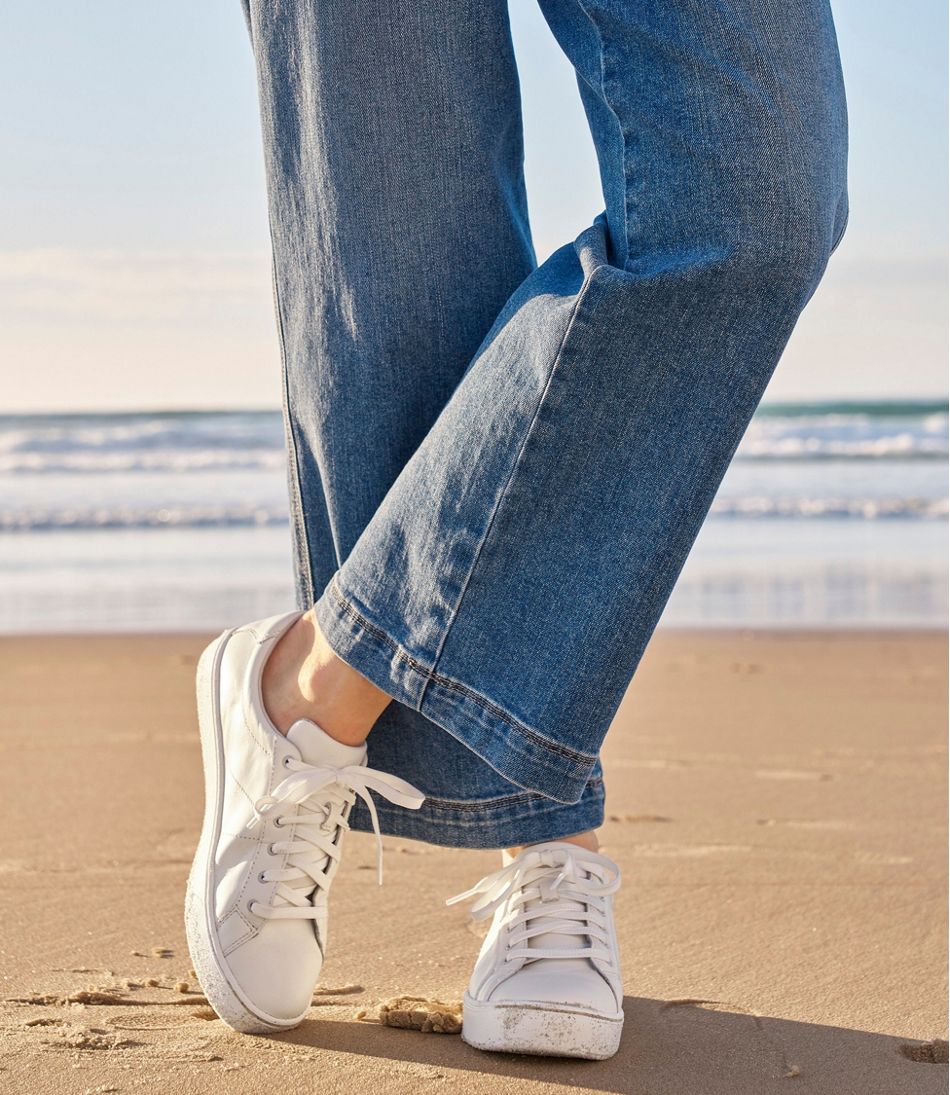 L.L.Bean Discount | Women's Eco Bay Oxfords, Full-Grain Leather