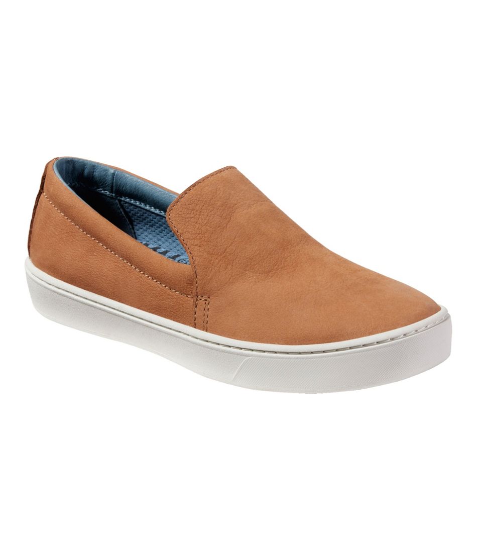 L.L.Bean Discount | Women's Eco Bay Leather Slip-Ons