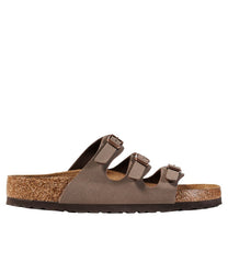 L.L.Bean US | Women's Birkenstock Florida Sandals, Soft Footbed Birkibuc