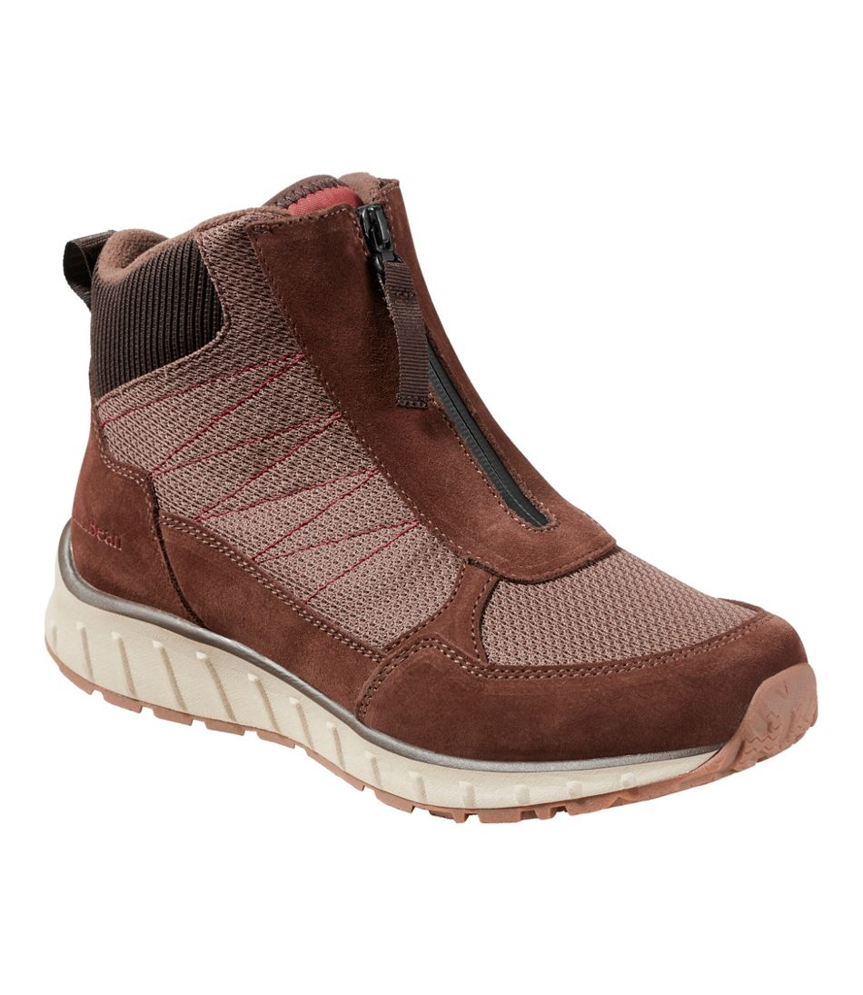 L.L.Bean Discount | Men's Snow Sneaker 5 Insulated Boots, Zip-Front