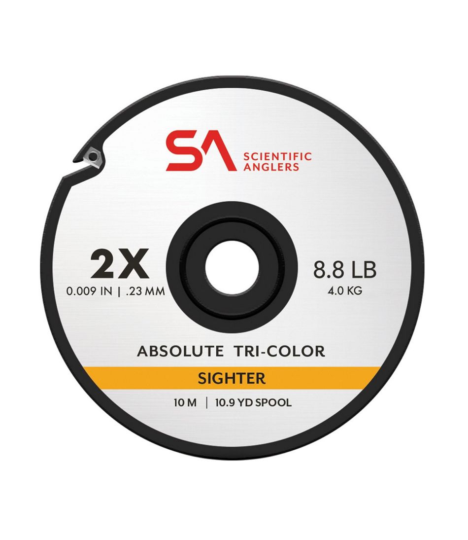 L.L.Bean Discount | Scientific Angler Absolute Tri-Color Sighter Tippet, 10 meters
