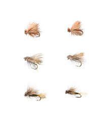 L.L.Bean | Umpqua Six-Piece Caddis Dry Fly Selection
