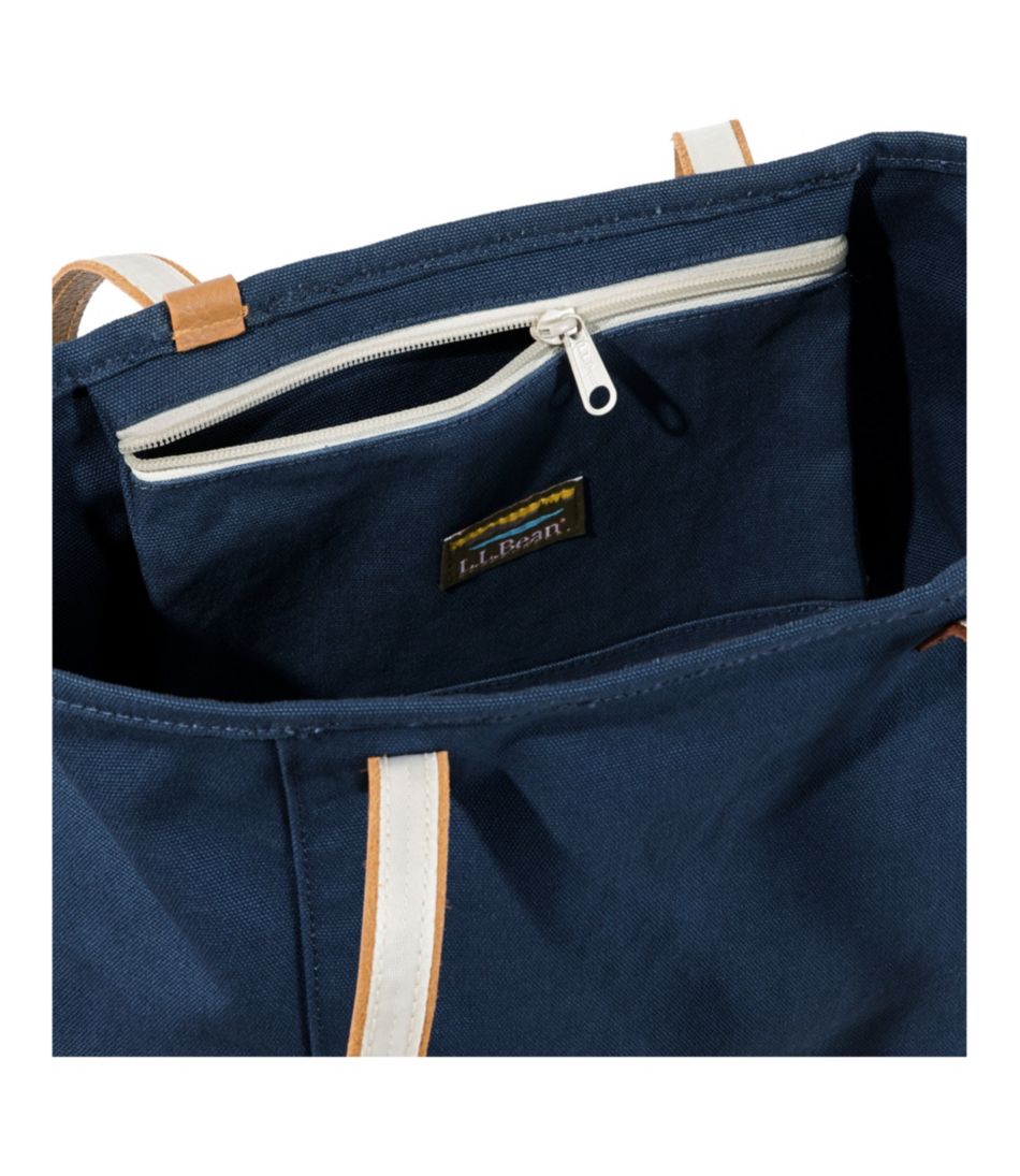 L.L.Bean US | Leather-Handle Essential Tote Bag