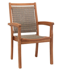 L.L.Bean Sale | Wicker Eucalyptus Dining Chair