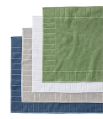L.L.Bean US | Organic Cotton Textured Bordered Bath Mat